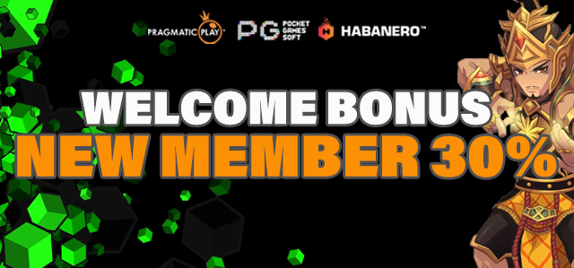 WELCOME BONUS NEW MEMBER 30%