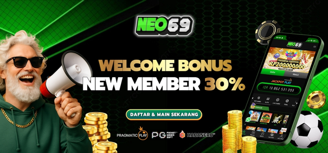 WELCOME BONUS NEW MEMBER 30%