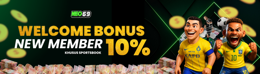 BONUS NEW MEMBER 10% (SPORTSBOOK)